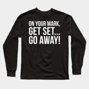 On Your Mark Long Sleeve T-Shirt